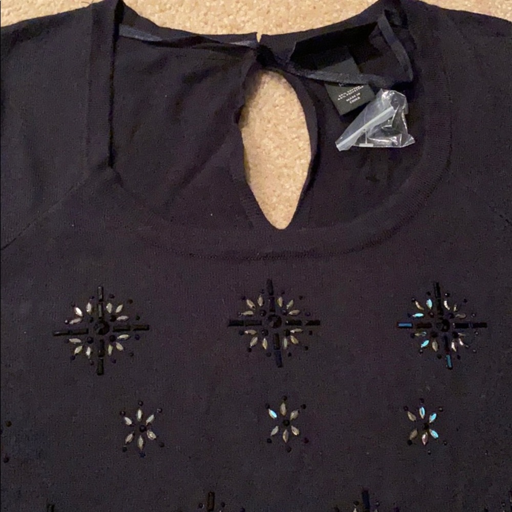 Black dressy sweater
